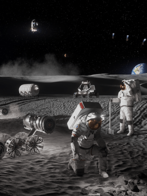 The dark side of living on the moon