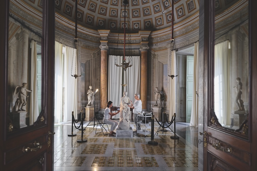 Behind the scenes at a very private Roman collection
