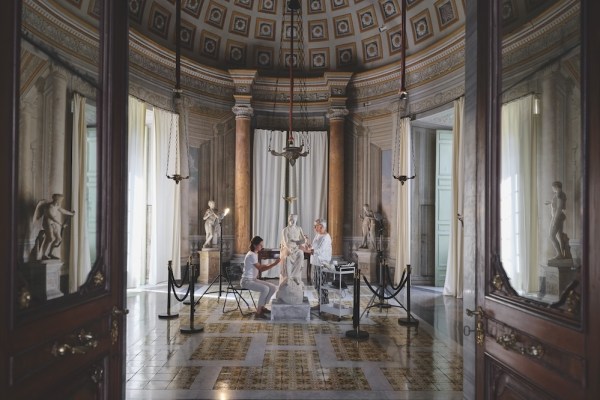 Behind the scenes at a very private Roman collection