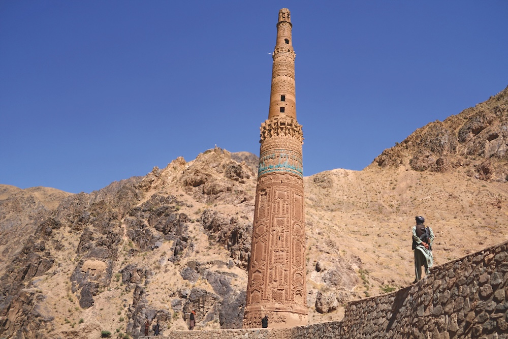 Who is working to save Afghanistan’s ancient monuments?
