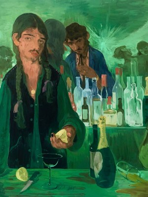 Salman Toor takes what he wants from art history