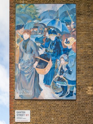London’s art world goes extra mural