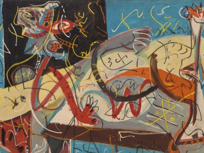 What drove the first couple of Abstract Expressionism?