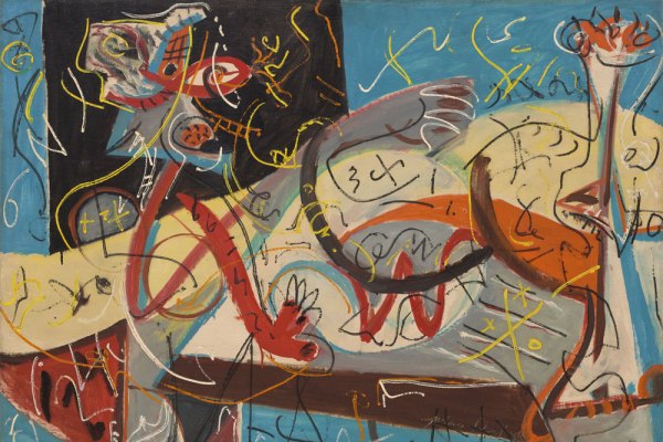 What drove the first couple of Abstract Expressionism?
